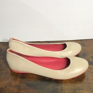 Boden Nude  Neutral Tan Womens Ballet Flats Slip on Size 36 US 5.5